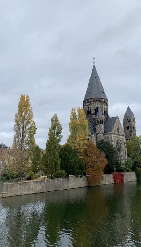 Temple Neuf in Metz 