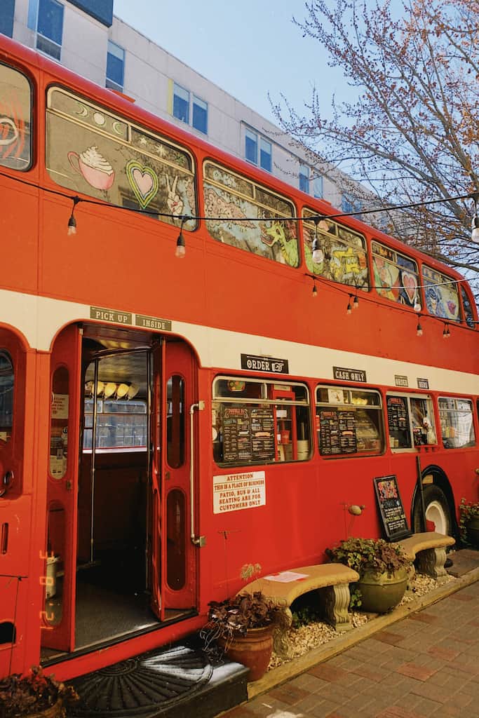 Double D's Coffee and Desserts truck in Asheville 