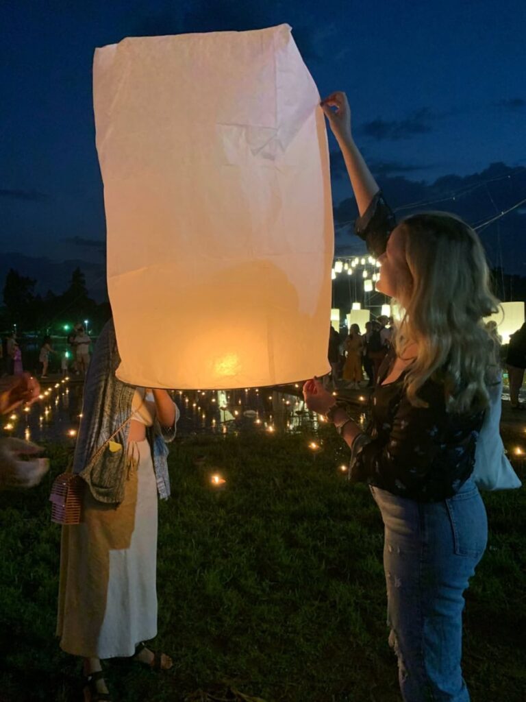 lantern festival in chiang mai