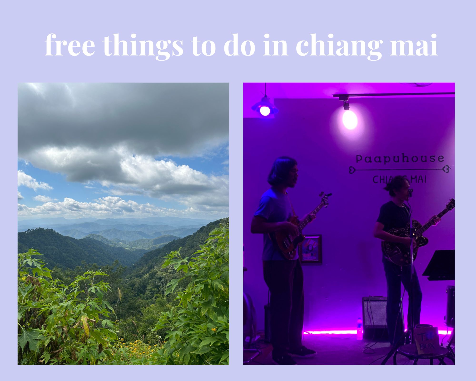 free things to do in chiang mai